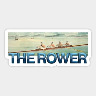 Rower Sticker